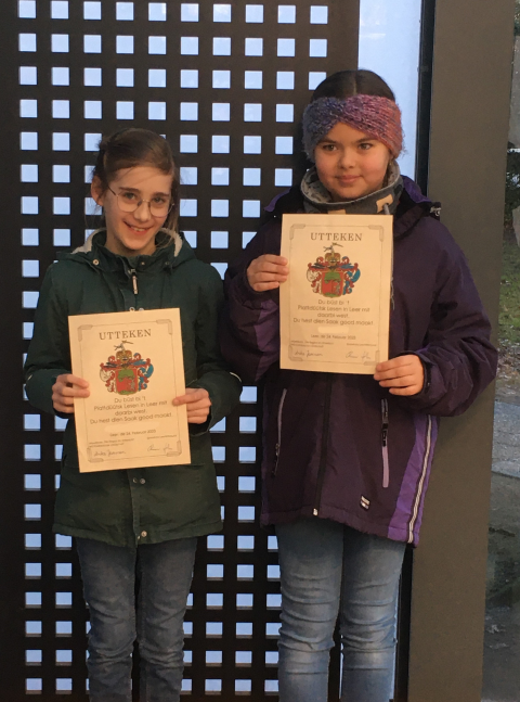 Plattdeutsch-Lesewettbewerb Bild 1